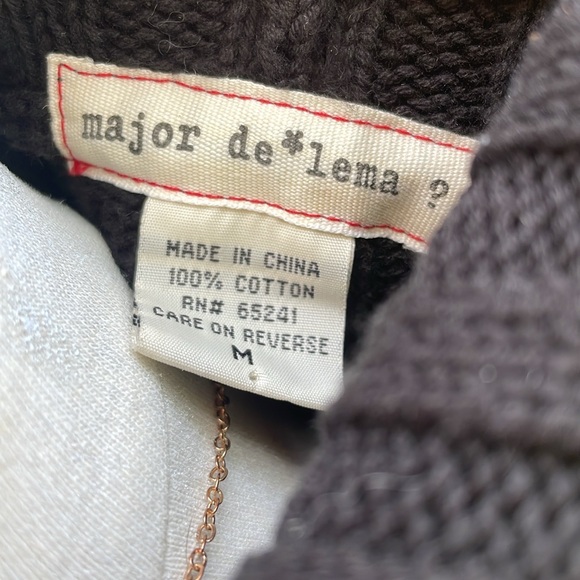 MAJOR DE LEMA ZIP UP FLORAL SPARKLE CARDIGAN HOODIE - M 🌸🍀🌺 - Picture 8 of 8